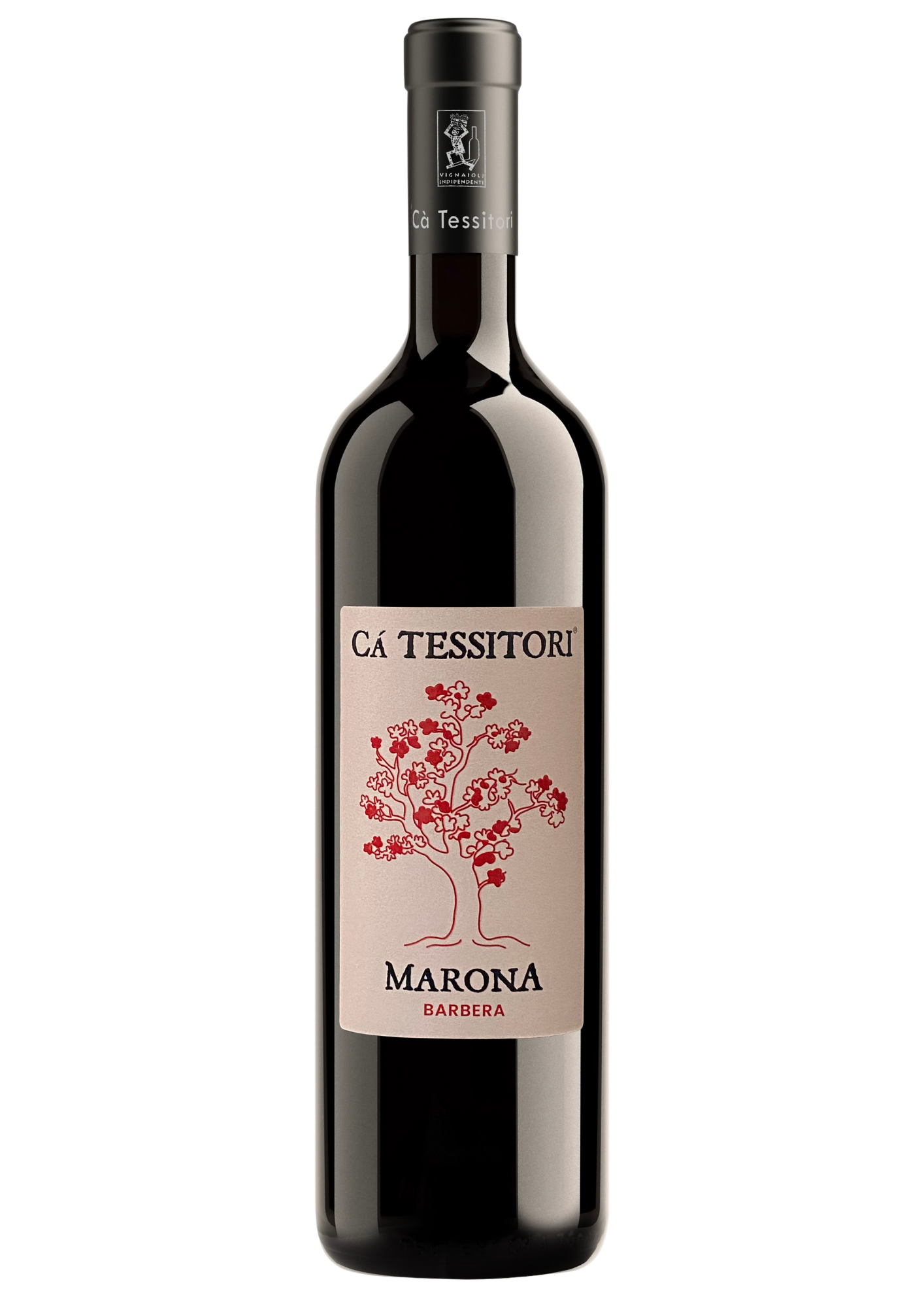 Vino rosso Barbera  Marona di ca' tessitori